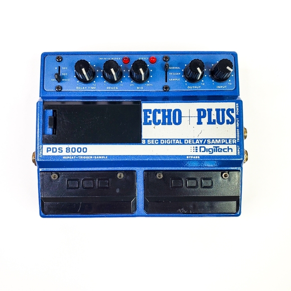 Rare Vintage DigiTech DOD Echo Plus 8 PDS 8000 Delay Sampler Guitar Effect Pedal - Picture 10 of 10